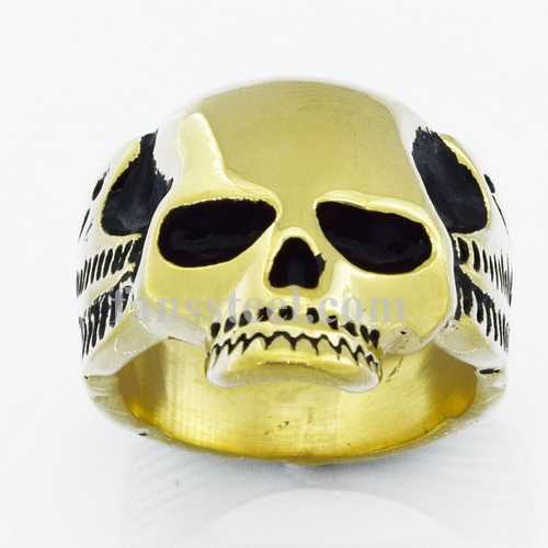 FSR08W47G ghost skull ring - Click Image to Close